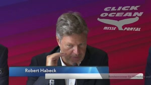 Bundeswirtschafts- und Klimaschutzminister Robert Habeck Sicherheitsfrage