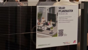 Sonnenkraft Solar Zaun